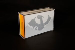 the acrylic box acrylic case charizard ultra premium collection
