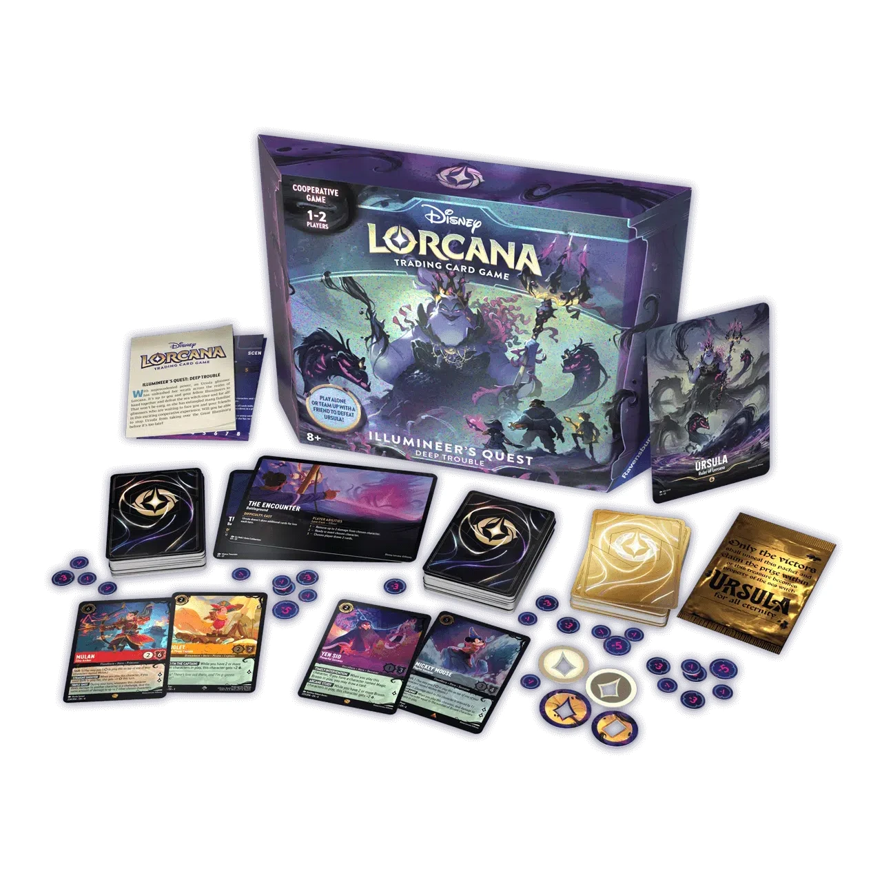 disney lorcana illumineer's quest deep trouble