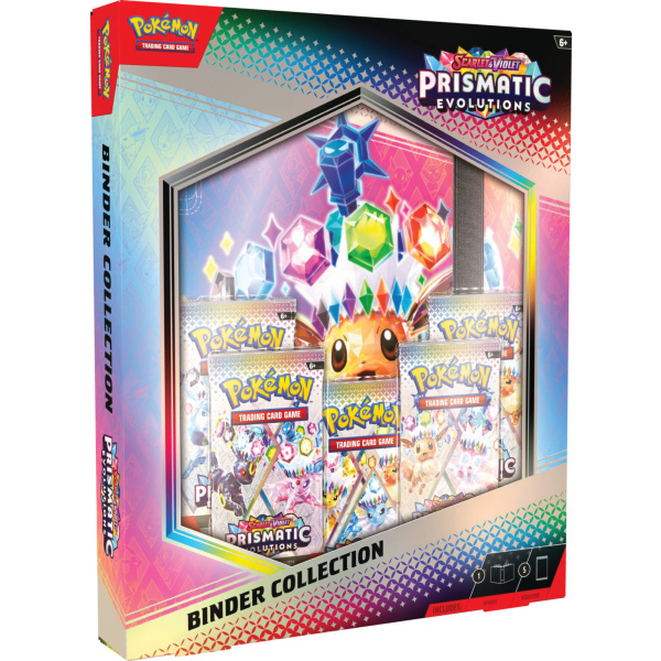 prismatic evolutions binder collection