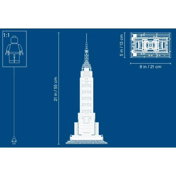 21046 LEGO Architecture: Empire State Building