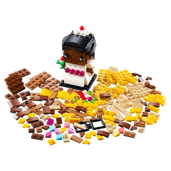 40383 LEGO Brick Headz: Bruid