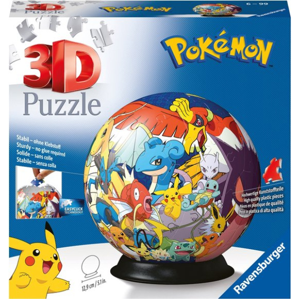 pokémon 3D puzzel