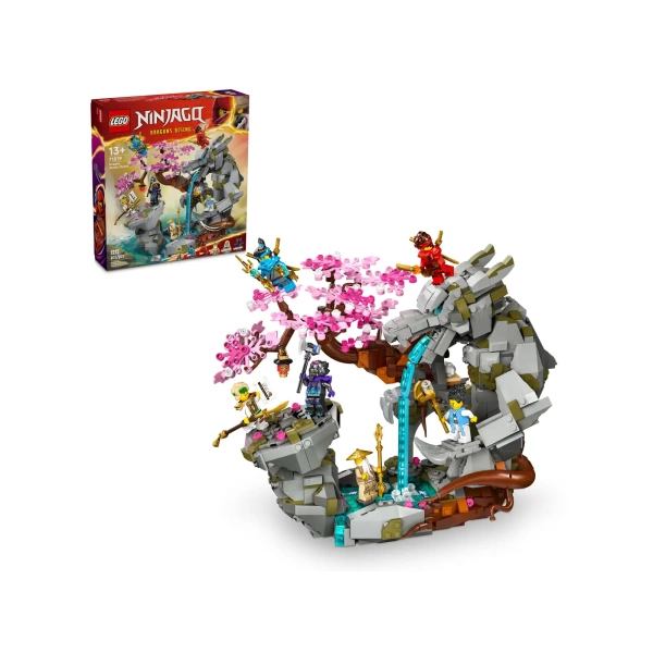 lego ninjago drakonshire altaar van de stenen draak