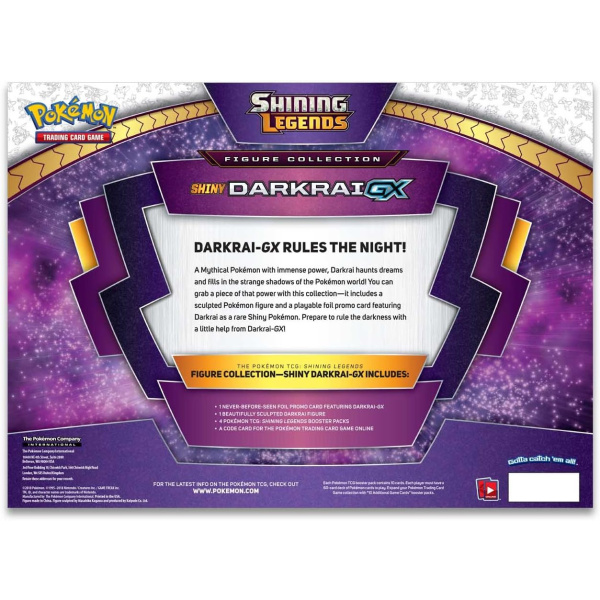 Shining Legends Figure Collection: Shiny Darkrai-GX