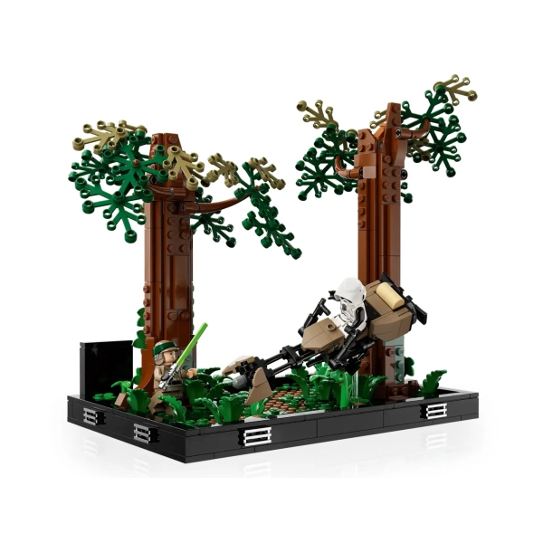 75353 LEGO Star Wars: Endor speederachtervolging diorama