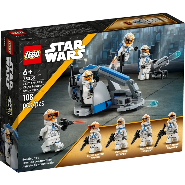 lego star wars ahsoka's clone trooper battle pack