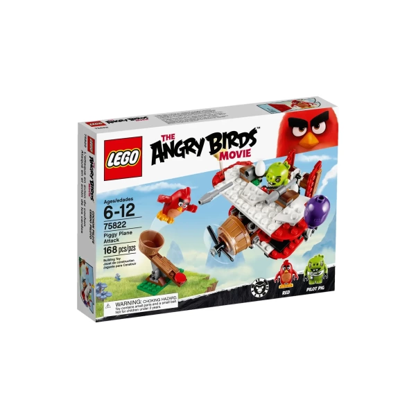 lego angry birds piggy vliegtuigaanval 75822