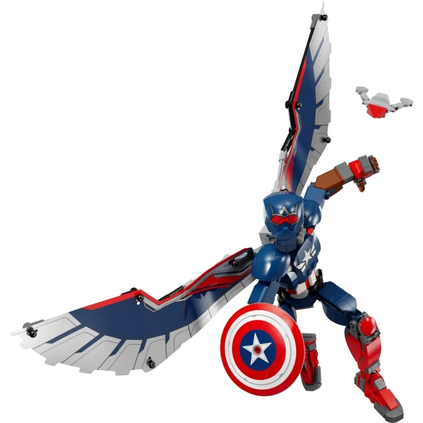 76296 LEGO Marvel: Nieuwe Captain America bouwfiguur