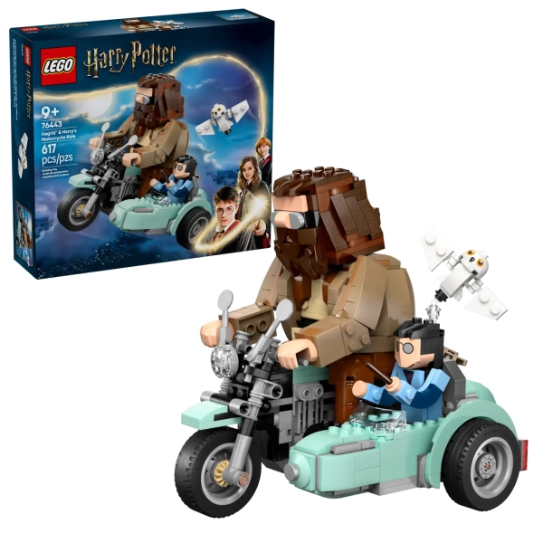 lego harry hagrid rit motor 76443