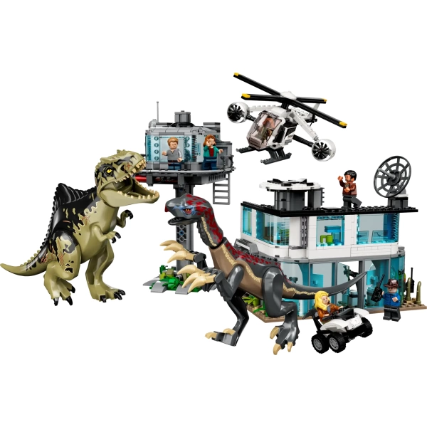 76949 LEGO Jurassic World: Giganotosaurus & Therizinosaurus aanval