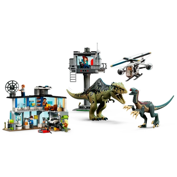 76949 LEGO Jurassic World: Giganotosaurus & Therizinosaurus aanval