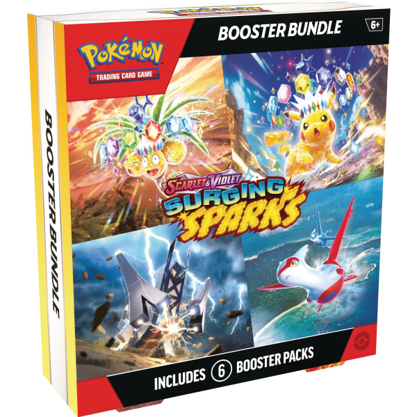 Surging Sparks Booster Bundle Pokémon Center Version