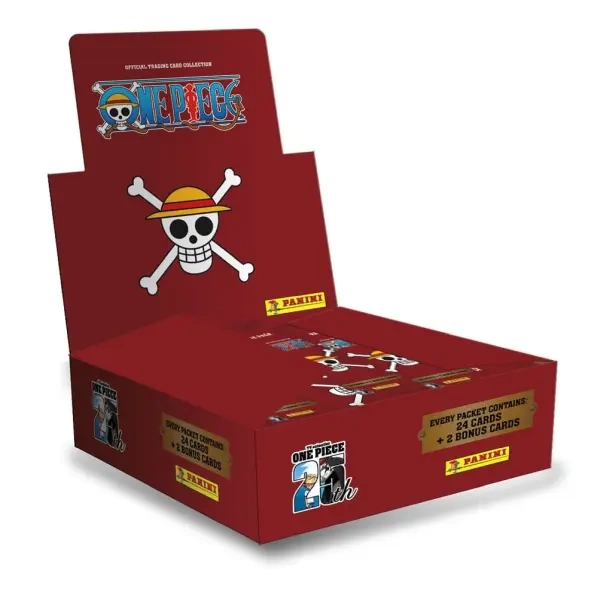 one piece 25th anniversary panini booster box