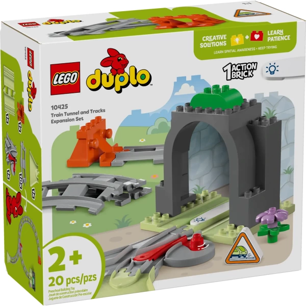 lego duplo treintunnel en rails uitbreidingsset