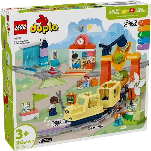 lego 10428 duplo grote interactieve buurttrein