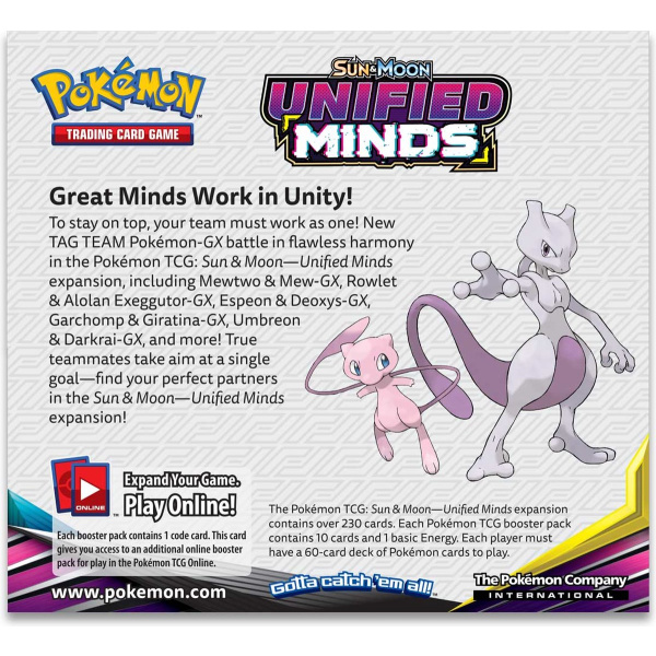 Pokémon Sun & Moon: Unified Minds booster box