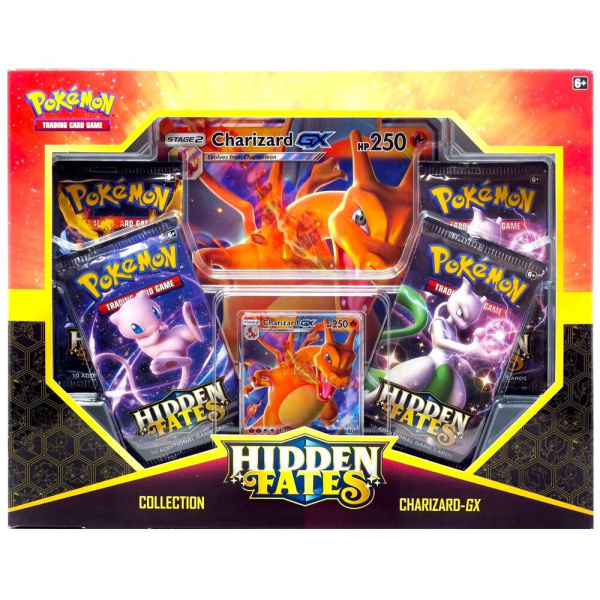 hidden fates charizard gx collection box