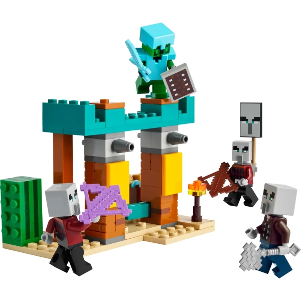 21267 LEGO Minecraft: De Illagers in de Woestijn