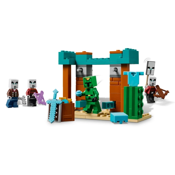 21267 LEGO Minecraft: De Illagers in de Woestijn