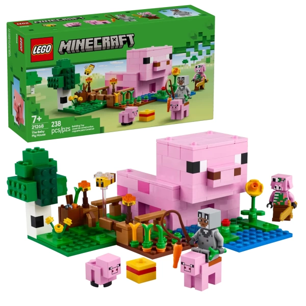 lego minecraft het huis van het biggetje