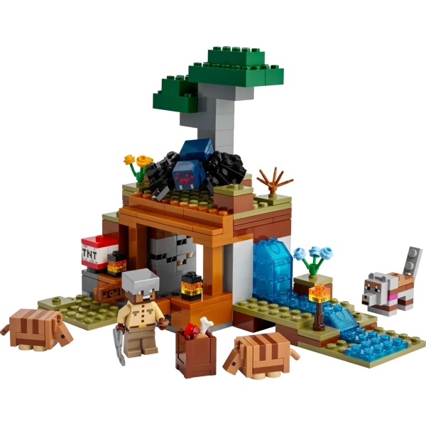 21269 LEGO Minecraft: De Gordeldieren bij de Mijn