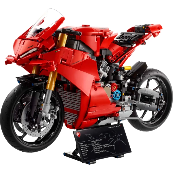 42202 LEGO Technic: Ducati Panigale V4 S motor