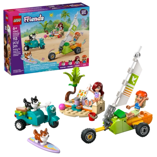 lego friends scooterplezier honden 42641