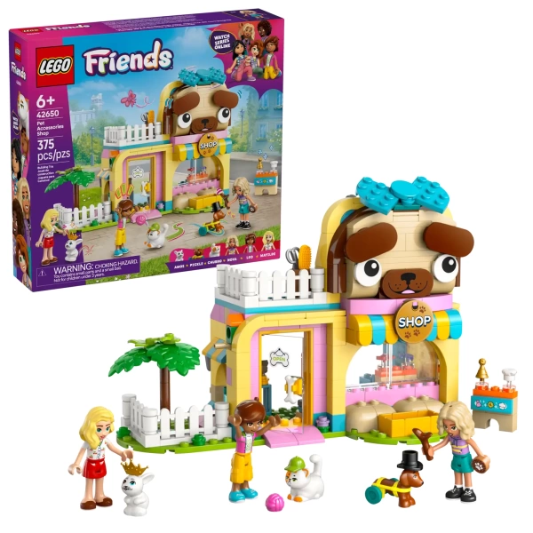 lego friends Winkel met dierenaccessoires