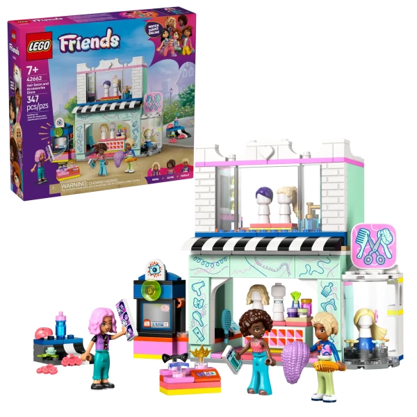 lego friends kapsalon en accessoirewinkel