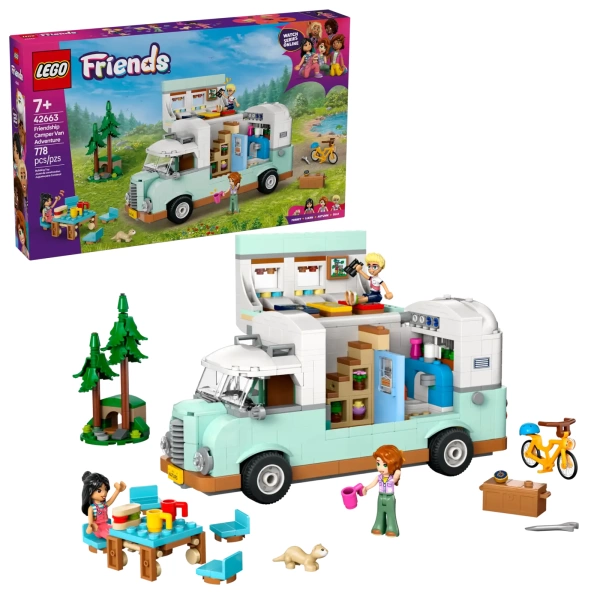 lego friends Camperavontuur met vrienden