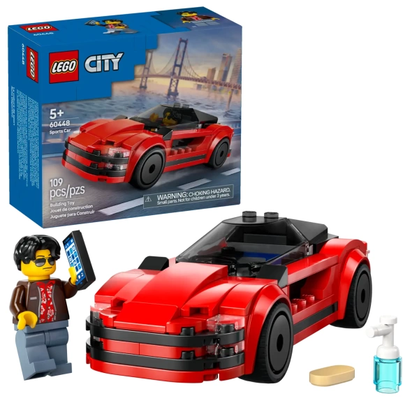 lego city rode sportwagen