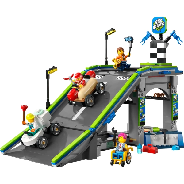 60460 LEGO City: Snelle Schans voor Raceauto's