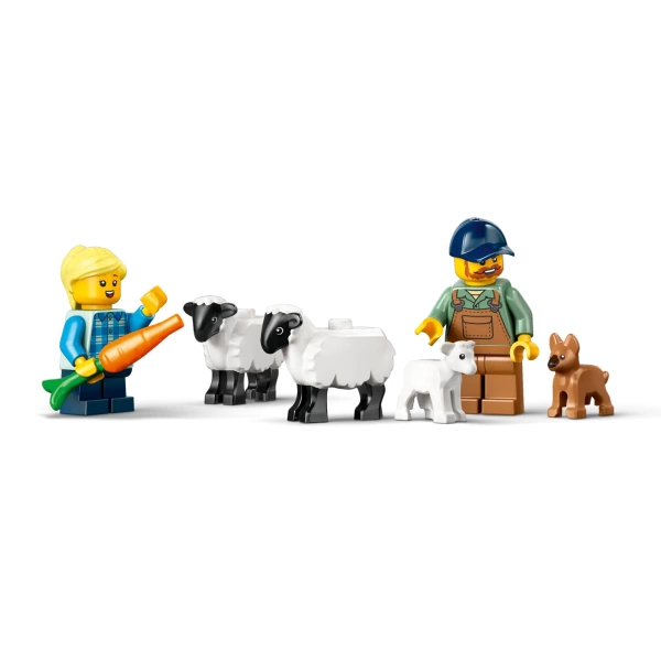 60461 LEGO City: Rode tractor met Aanhanger en Schapen