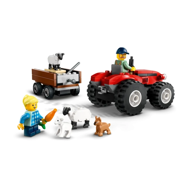 60461 LEGO City: Rode tractor met Aanhanger en Schapen