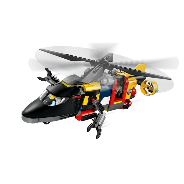 60462 LEGO City: Helikopter, Brandweerauto en Onderzeeër