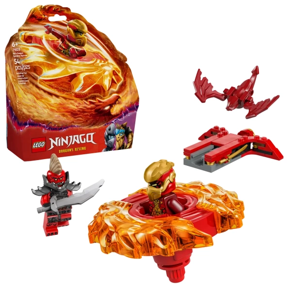 lego ninjago kai's spinjitzu drakenspinner