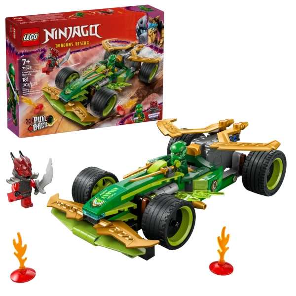 lego ninjago Lloyds pull-back racewagen