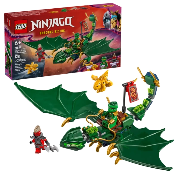 lego ninjago lloyds groene bosdraak