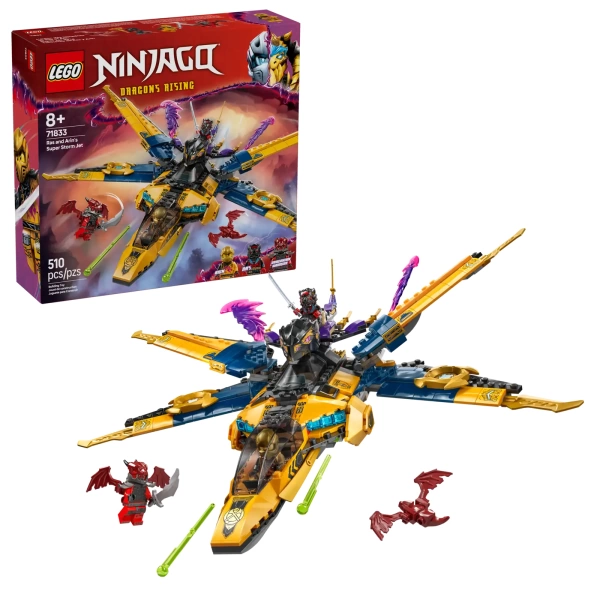 lego ninjago Ras en Arins superstorm vliegtuig