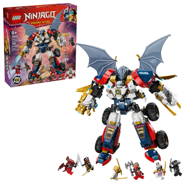 lego ninjago zane's ultra combomecha 71834