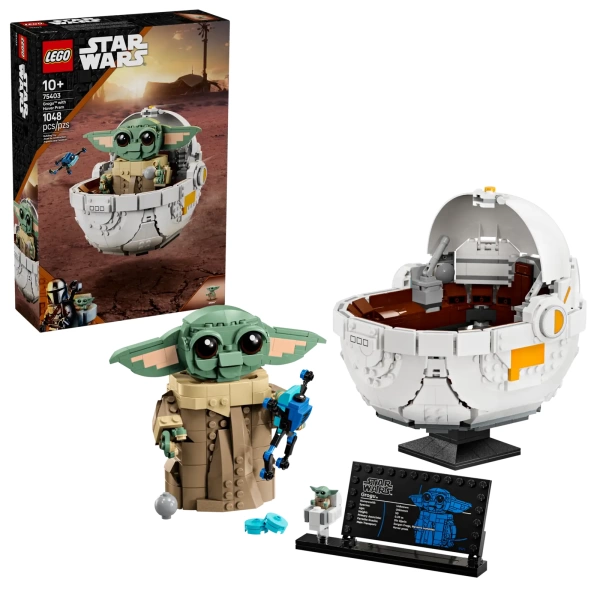 lego 75403 star wars Grogu met zweefkinderwagen