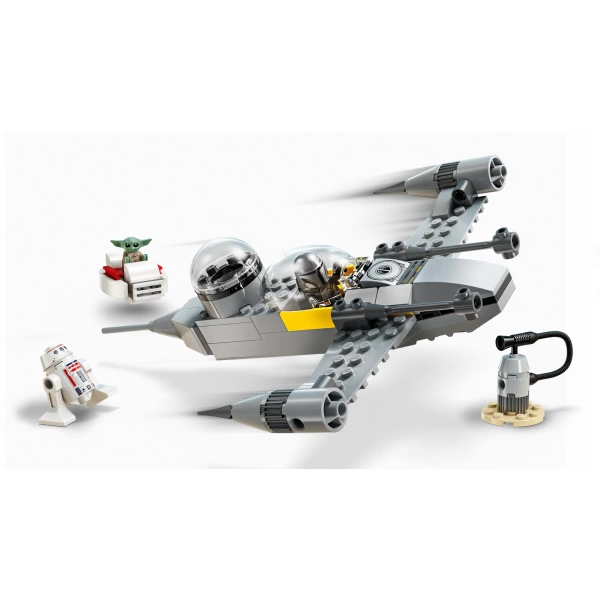 75410 LEGO Star Wars: Mando en Grogu's N-1 Starfighter