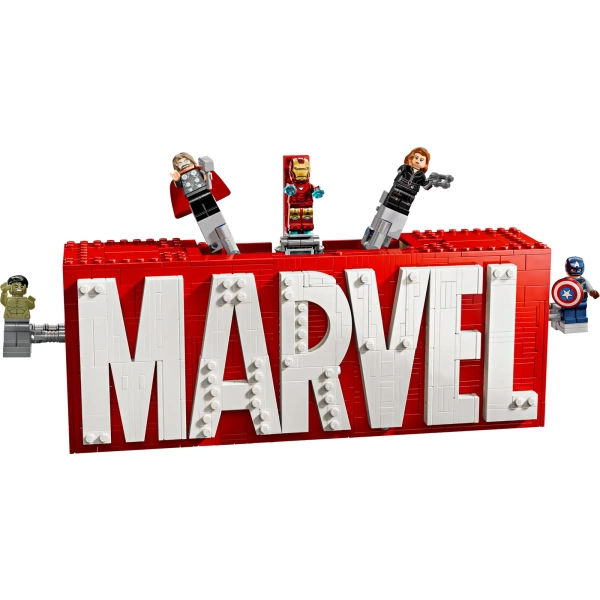 76313 LEGO MARVEL: Logo en Minifiguren