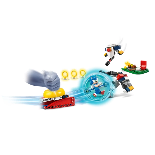 77001 LEGO Sonic: Sonics krachtmeting bij het kampvuur