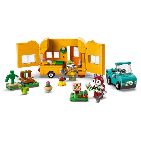 77054 LEGO Animal Crossing: Leifs Caravan en Tuinwinkel