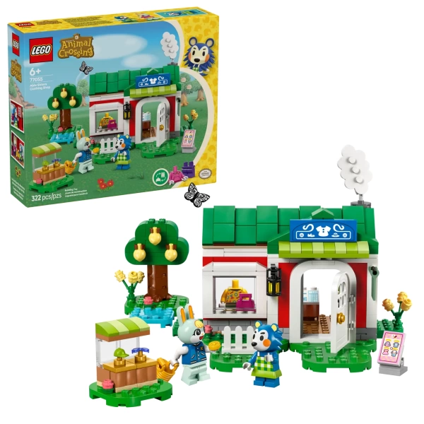 lego animal crossing kleermakerij van de zusjes able