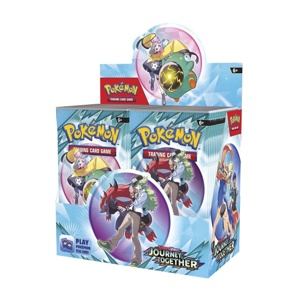 pokémon journey together booster display