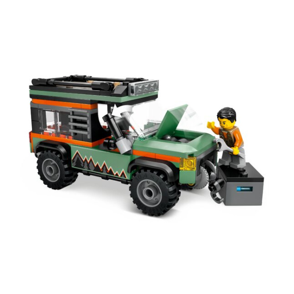 60447 LEGO City: 4x4 Terreinwagen voor in de bergen