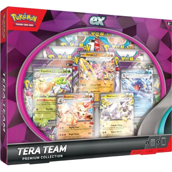 pokémon Tera Team Premium Collection box