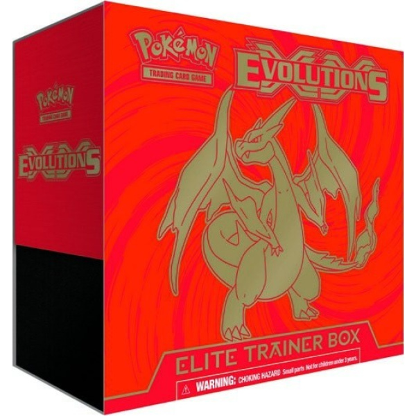 xy evolutions charizard elite trainer box